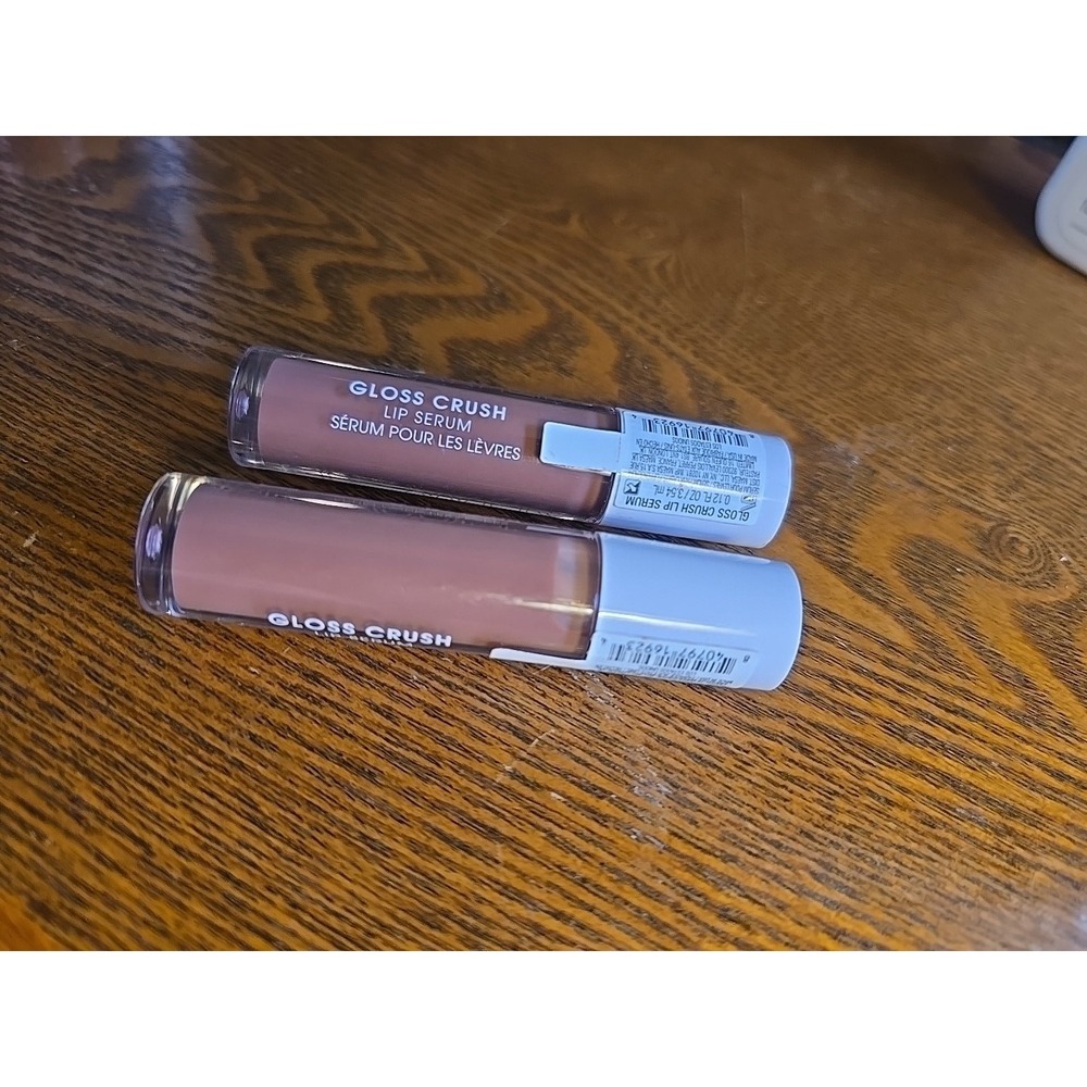 2x FLOWER Beauty by Drew FLOWER Beauty Gloss Crush Lip Serum, Bronze Crush *NEW* - Picture 3 of 4